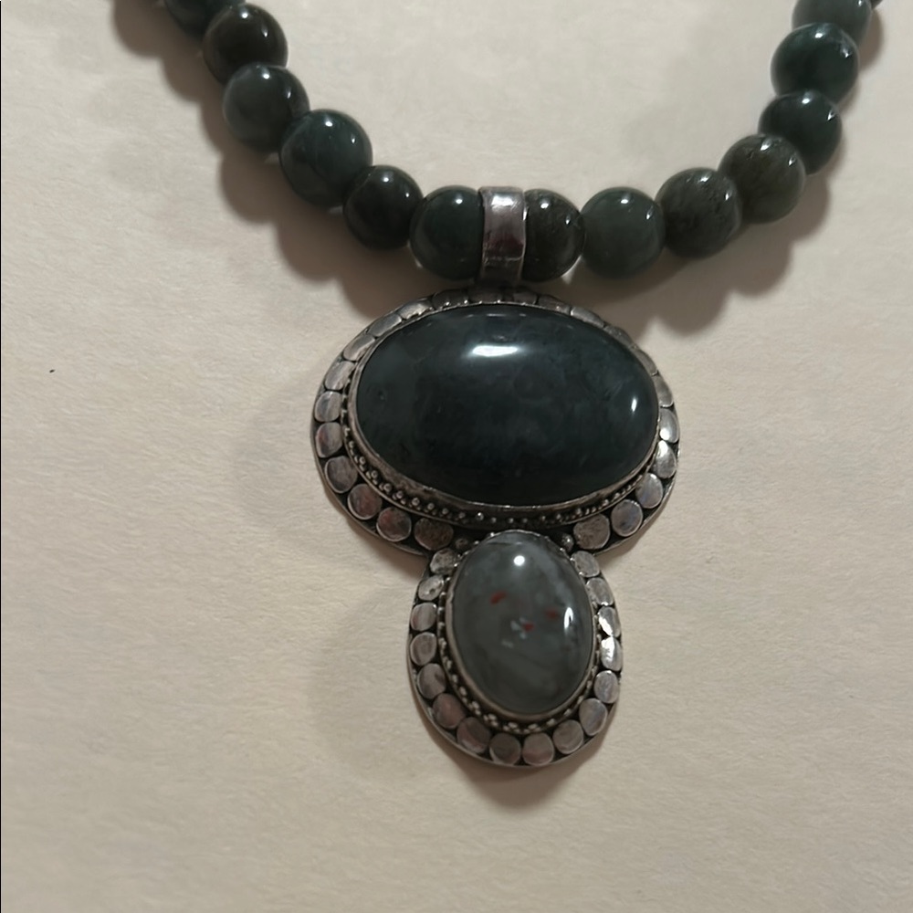 Deep Green Necklace